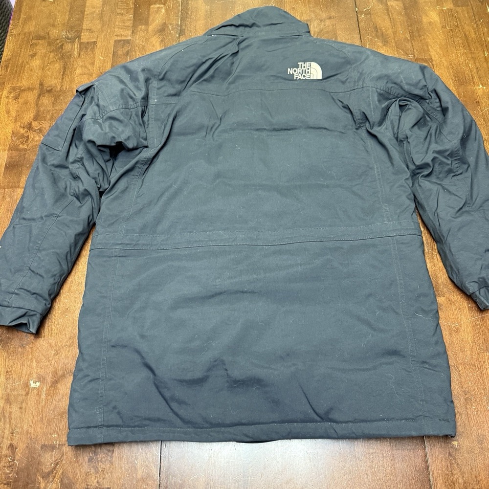 The North Face Hyvent McMurdo‎ Goose Down Parka Sz Large Black - Picture 8 of 10
